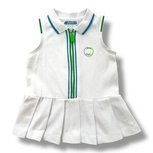 Jacadi | Sleeveless Pique Tennis Inspired Baby Dress (6 mos) 🎾
